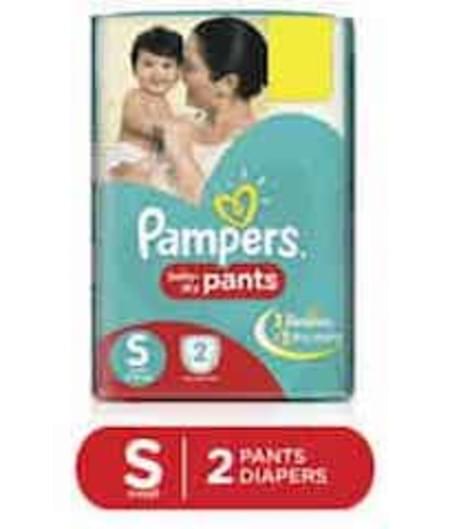 Pampers Diaper Pants Small 2 Pieces
